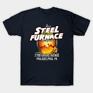 Steel Furnace (The Bodies of People and Animals Mixed Together with Metal) 4-27-2019 Girard Ave. T-Shirt